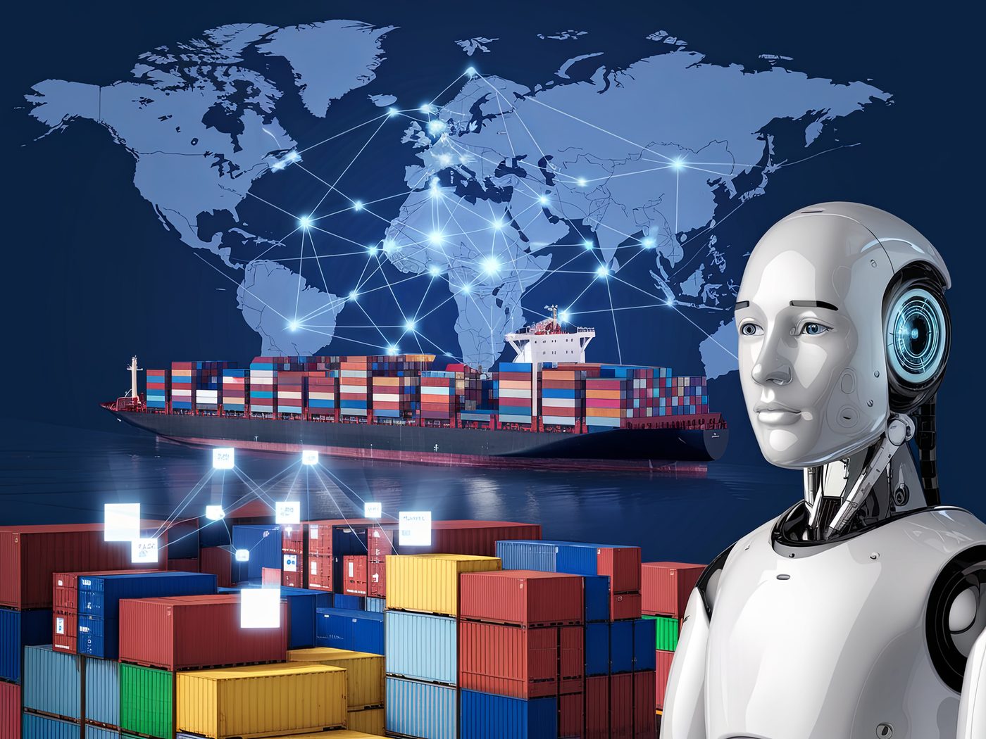 Global trade, shipping containers, and trade-finance flows